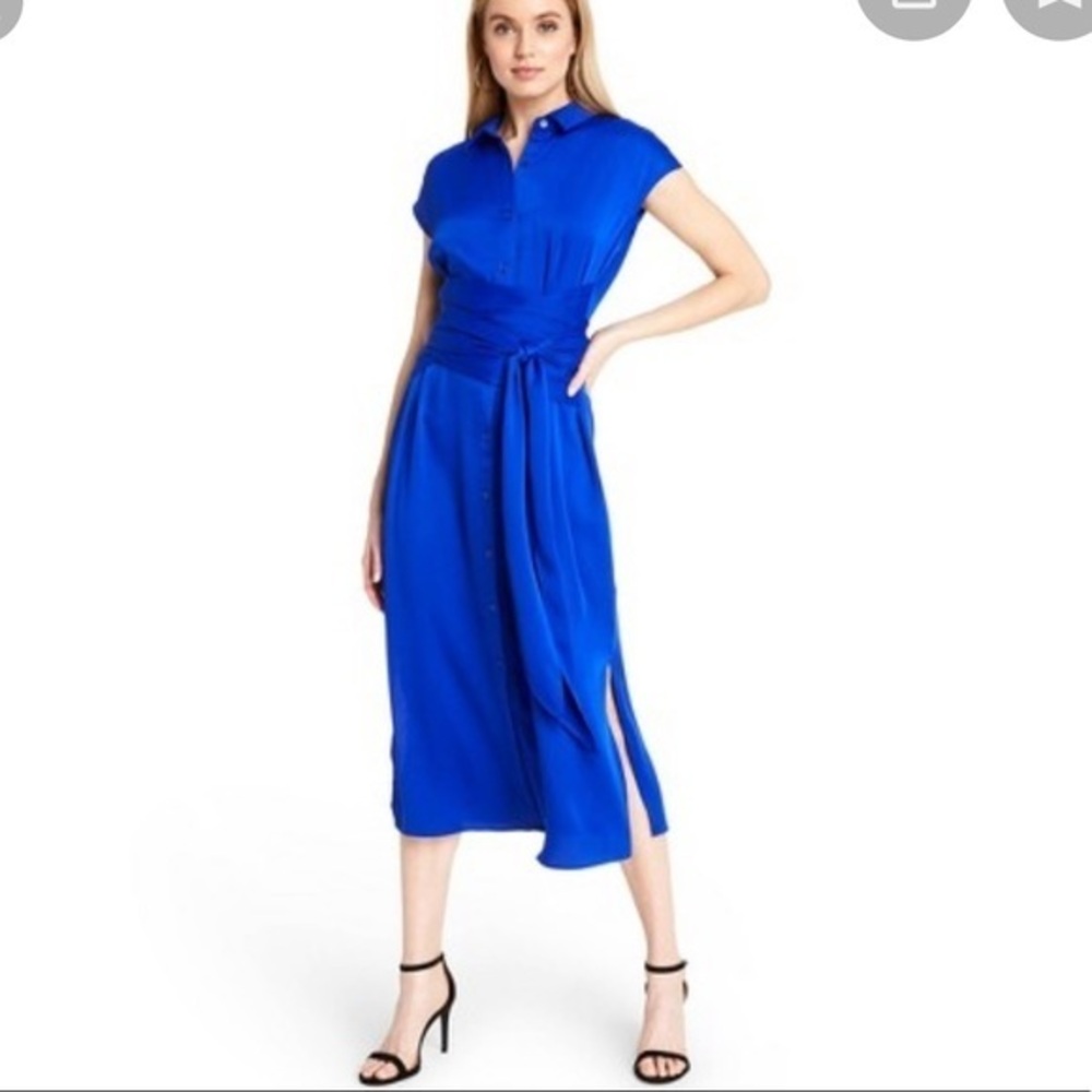 Cushnie x Target Tie-Front Shirtdress